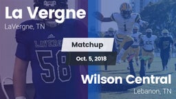 Matchup: La Vergne High vs. Wilson Central  2018