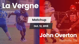 Matchup: La Vergne High vs. John Overton  2018