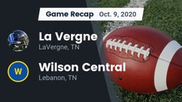 Recap: La Vergne  vs. Wilson Central  2020