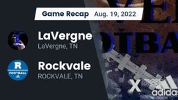 Recap: LaVergne  vs. Rockvale  2022