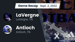 Recap: LaVergne  vs. Antioch  2022