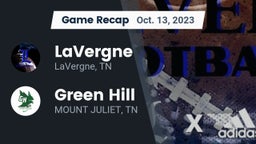 Recap: LaVergne  vs. Green Hill  2023