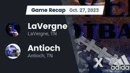 Recap: LaVergne  vs. Antioch  2023