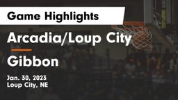 Arcadia/Loup City  vs Gibbon  Game Highlights - Jan. 30, 2023