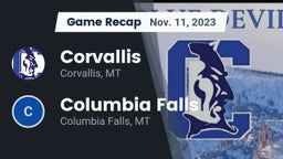 Recap: Corvallis  vs. Columbia Falls  2023