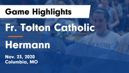 Fr. Tolton Catholic  vs Hermann  Game Highlights - Nov. 23, 2020
