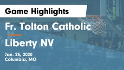 Fr. Tolton Catholic  vs Liberty NV Game Highlights - Jan. 25, 2020