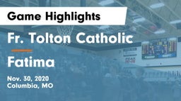 Fr. Tolton Catholic  vs Fatima  Game Highlights - Nov. 30, 2020