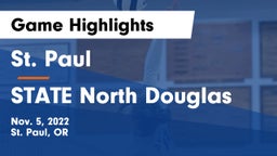 St. Paul  vs STATE North Douglas  Game Highlights - Nov. 5, 2022