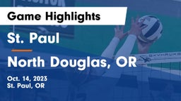 St. Paul  vs North Douglas, OR Game Highlights - Oct. 14, 2023