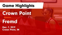 Crown Point  vs Fremd  Game Highlights - Dec. 7, 2019