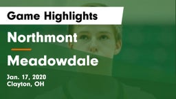 Northmont  vs Meadowdale  Game Highlights - Jan. 17, 2020