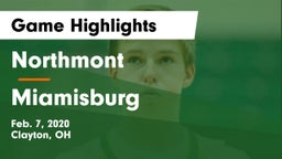 Northmont  vs Miamisburg  Game Highlights - Feb. 7, 2020