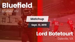 Matchup: Bluefield High vs. Lord Botetourt  2019