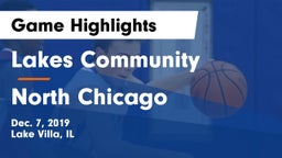 Lakes Community  vs North Chicago  Game Highlights - Dec. 7, 2019