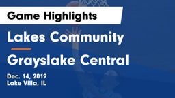 Lakes Community  vs Grayslake Central Game Highlights - Dec. 14, 2019