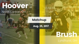 Matchup: Hoover  vs. Brush  2017
