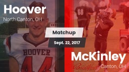 Matchup: Hoover  vs. McKinley  2017