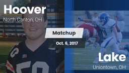 Matchup: Hoover  vs. Lake  2017