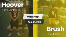 Matchup: Hoover  vs. Brush  2018