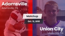 Matchup: Adamsville High vs. Union City  2018