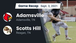 Recap: Adamsville  vs. Scotts Hill  2021