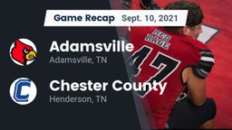 Recap: Adamsville  vs. Chester County  2021