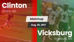 Matchup: Clinton  vs. Vicksburg  2017