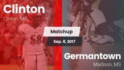 Matchup: Clinton  vs. Germantown  2017