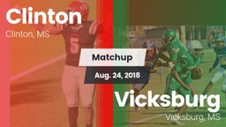 Matchup: Clinton  vs. Vicksburg  2018