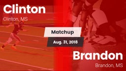 Matchup: Clinton  vs. Brandon  2018