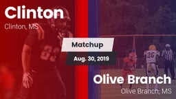 Matchup: Clinton  vs. Olive Branch  2019