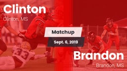 Matchup: Clinton  vs. Brandon  2019