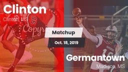 Matchup: Clinton  vs. Germantown  2019