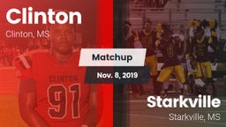 Matchup: Clinton  vs. Starkville  2019