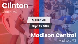 Matchup: Clinton  vs. Madison Central  2020