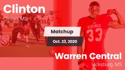 Matchup: Clinton  vs. Warren Central  2020