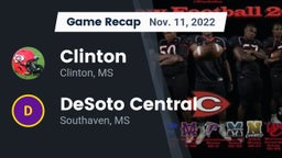 Recap: Clinton  vs. DeSoto Central  2022