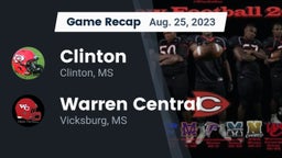 Recap: Clinton  vs. Warren Central  2023