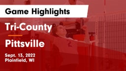 Tri-County  vs Pittsville  Game Highlights - Sept. 13, 2022
