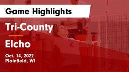 Tri-County  vs Elcho Game Highlights - Oct. 14, 2022