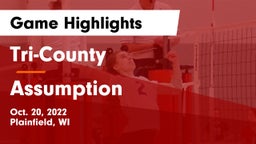 Tri-County  vs Assumption Game Highlights - Oct. 20, 2022