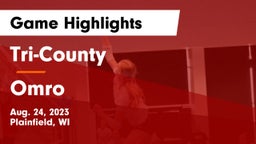 Tri-County  vs Omro  Game Highlights - Aug. 24, 2023