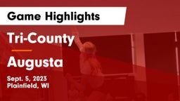 Tri-County  vs Augusta  Game Highlights - Sept. 5, 2023