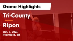 Tri-County  vs Ripon  Game Highlights - Oct. 7, 2023
