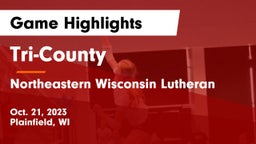 Tri-County  vs Northeastern Wisconsin Lutheran  Game Highlights - Oct. 21, 2023