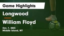 Longwood  vs William Floyd  Game Highlights - Oct. 7, 2023