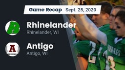 Recap: Rhinelander  vs. Antigo  2020