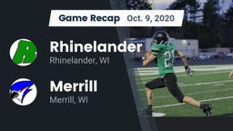 Recap: Rhinelander  vs. Merrill  2020