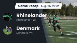 Recap: Rhinelander  vs. Denmark  2022